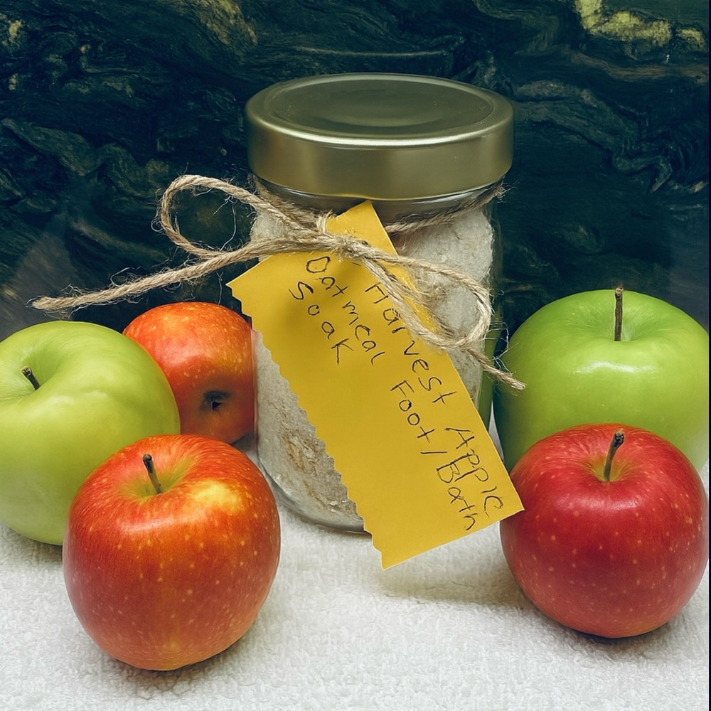 Foot Soak Harvest Apple Oatmeal Bath New